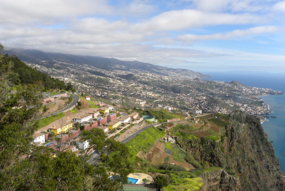 uitkijk over Funchal