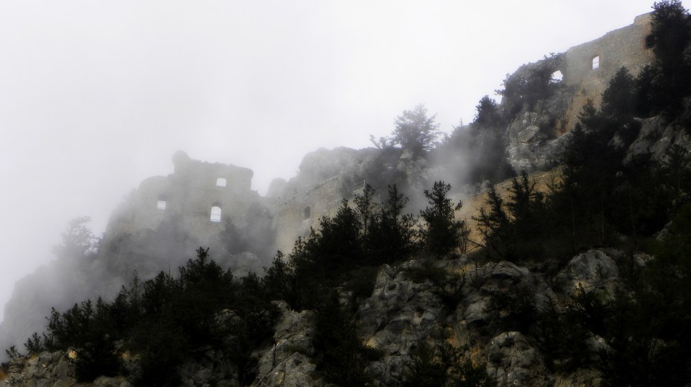 Buffavento in de mist